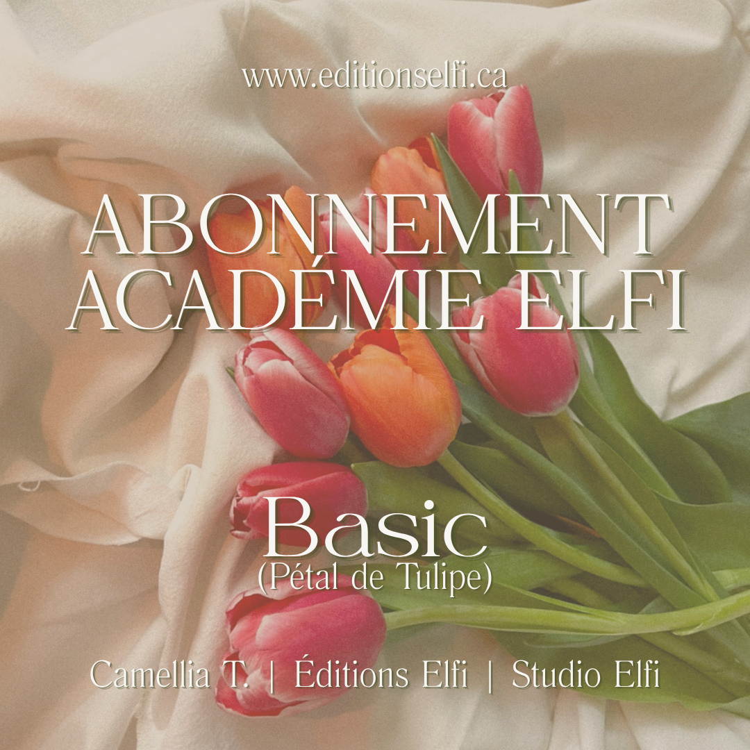 ABONNEMENT ACADÉMIE ‒ BASIC (Pétal de Tulipe)