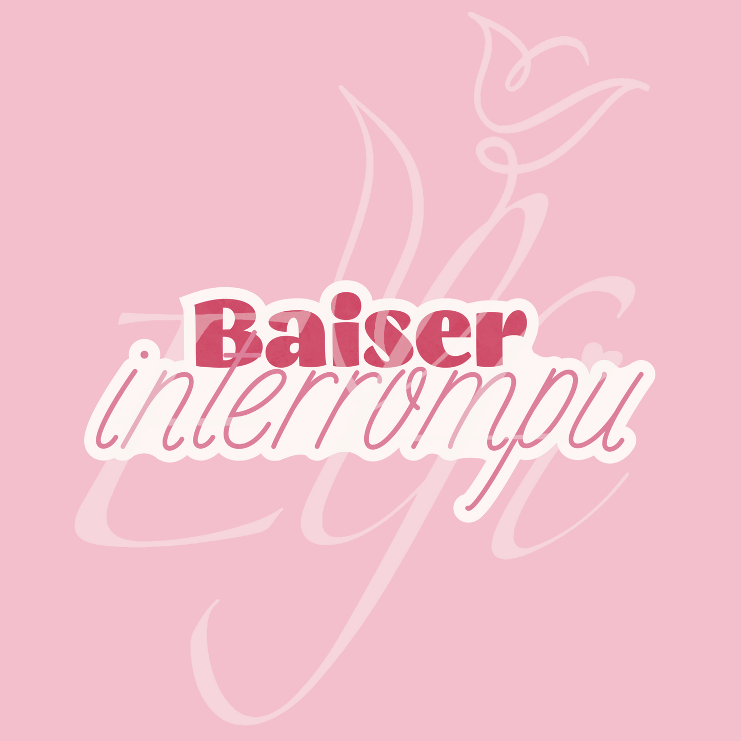 Sticker Numérique – Baiser interrompu