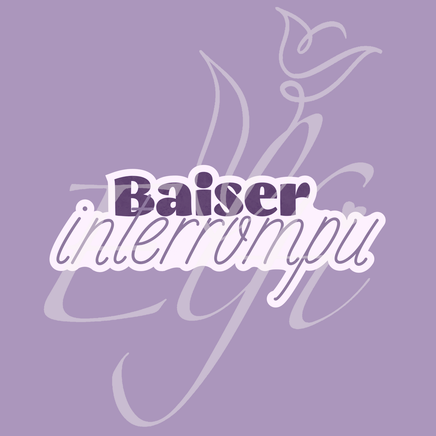 Sticker Numérique – Baiser interrompu